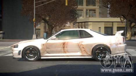 Nissan Skyline R34 G-Tuning S7 para GTA 4