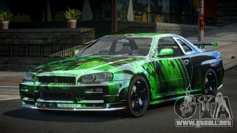 Nissan Skyline R34 GS-U S8 para GTA 4