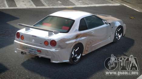 Nissan Skyline R34 G-Tuning S7 para GTA 4