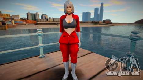 KOF Soldier Girl Different 6 - Red 5 para GTA San Andreas