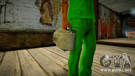 Quality Satchel para GTA San Andreas