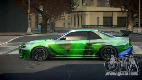 Nissan Skyline R34 PSI Qz S1 para GTA 4