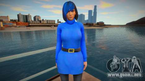 Momiji Blue like a Ninja 3 para GTA San Andreas