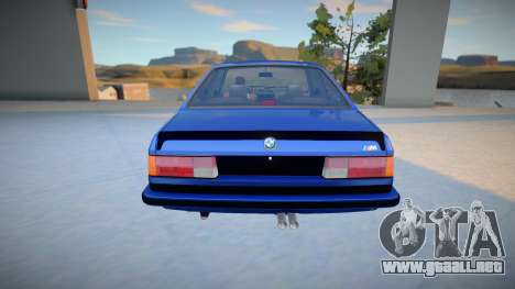 BMW M6 E24 CSi para GTA San Andreas