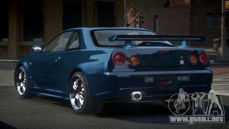 Nissan Skyline R34 BS Qz para GTA 4