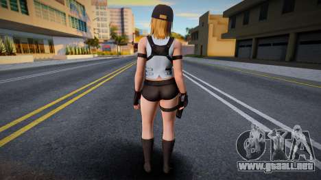 Tina Armstrong Security Uniform para GTA San Andreas