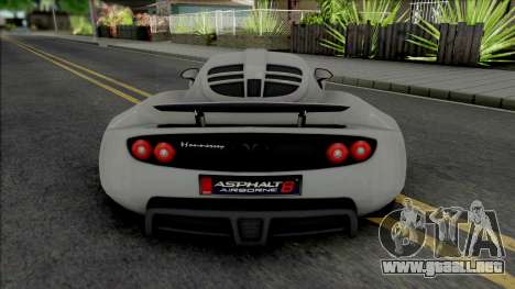 Hennessey Venom GT (Asphalt 8) para GTA San Andreas