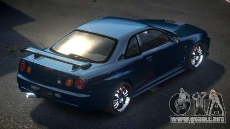 Nissan Skyline R34 BS Qz para GTA 4