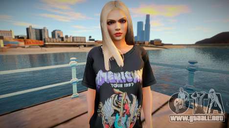 Rachel v11 skin para GTA San Andreas