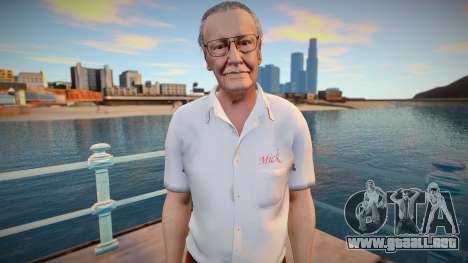 Stan Lee (from PS4 Marvel Spider-Man) para GTA San Andreas