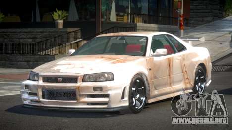 Nissan Skyline R34 G-Tuning S7 para GTA 4