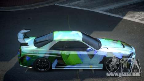 Nissan Skyline R34 PSI Qz S1 para GTA 4