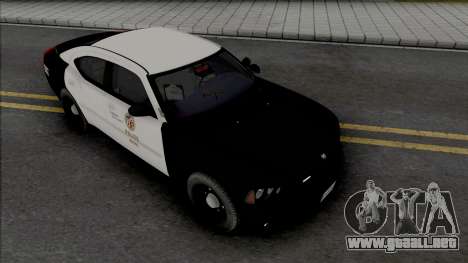 Dodge Charger 2007 LAPD GND v2 para GTA San Andreas