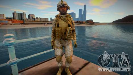 Call Of Duty Modern Warfare 2 - Desert Marine 9 para GTA San Andreas