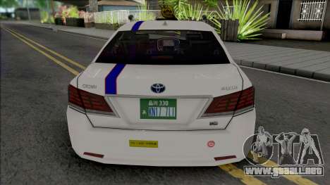 Toyota Crown Majesta 2014 Private Taxi para GTA San Andreas