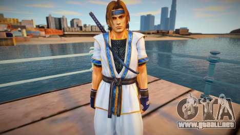 Dead Or Alive 5 - Hayate (Costume 2) para GTA San Andreas