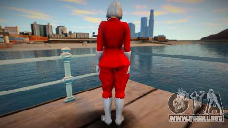 KOF Soldier Girl Different 6 - Red 5 para GTA San Andreas