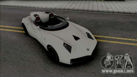 Spada Codatronca Barchetta 2011 para GTA San Andreas