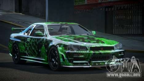 Nissan Skyline R34 GS-U S8 para GTA 4