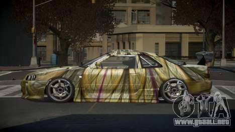 Nissan Skyline R34 SP Tuning PJ3 para GTA 4