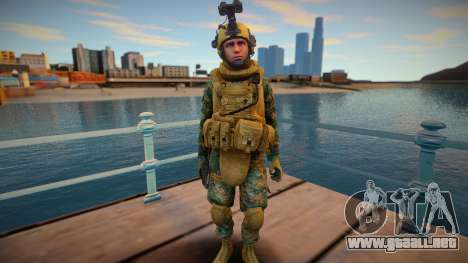 Call Of Duty Modern Warfare Woodland Marines 14 para GTA San Andreas