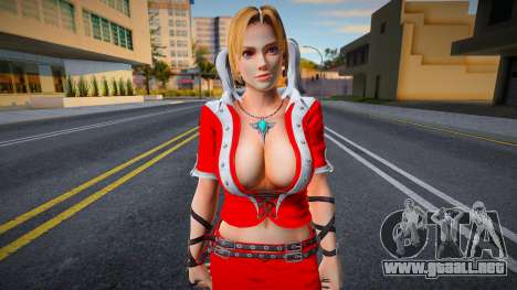 Dead Or Alive 5 - Tina Armstrong (Costume 4) 3 para GTA San Andreas