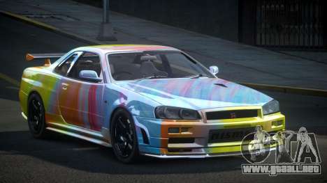 Nissan Skyline R34 GS-U S1 para GTA 4