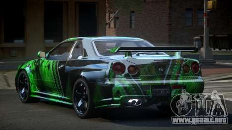 Nissan Skyline R34 GS-U S8 para GTA 4