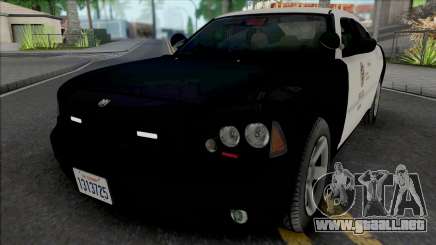 Dodge Charger 2007 LAPD GND para GTA San Andreas