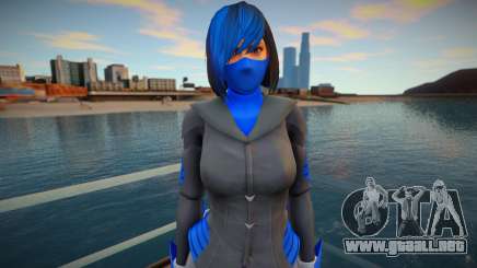 Momiji Blue like a Ninja 1 para GTA San Andreas