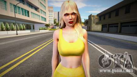 Rachel Diva Fitness 1 para GTA San Andreas