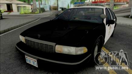 Chevrolet Caprice 1992 LAPD para GTA San Andreas