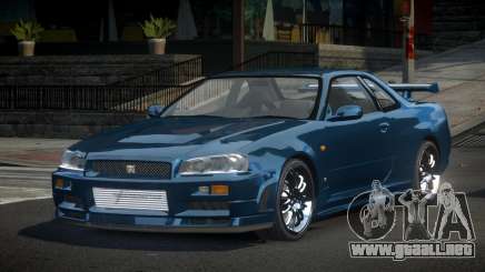 Nissan Skyline R34 BS Qz para GTA 4