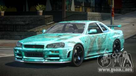 Nissan Skyline R34 GS-U S4 para GTA 4