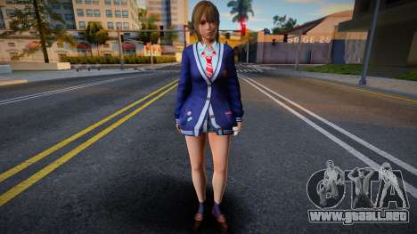DOAXVV Misaki - Autumn School Wear 1 para GTA San Andreas