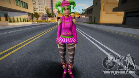 Fortnite Zoey Candy Girl para GTA San Andreas