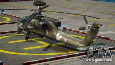 AH-64D Longbow Apache para GTA 4