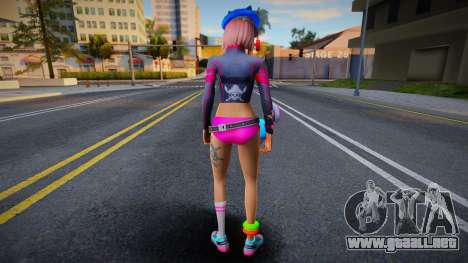 Cute Bubbles Girl para GTA San Andreas