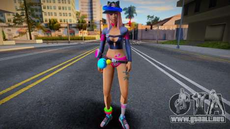 Cute Bubbles Girl para GTA San Andreas