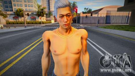 Jyungi Shirtless Yakuza para GTA San Andreas