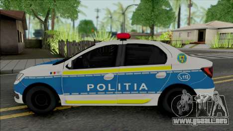 Dacia Logan 2020 Politia para GTA San Andreas