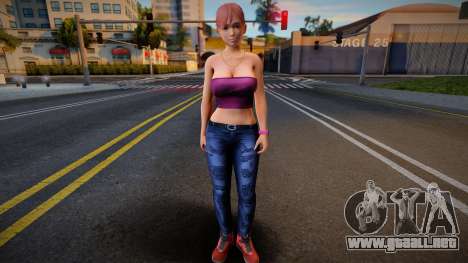 DOAXVV Honoka - Idaten (Pisara) para GTA San Andreas