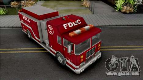 GTA III Firetruck para GTA San Andreas