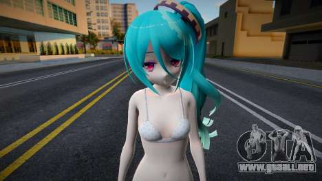 Neptunia Virtual Stars Swimwear 8 para GTA San Andreas