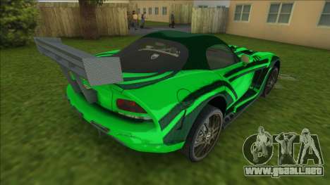 NFSMW Dodge Viper JV para GTA Vice City