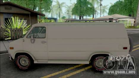 Chevrolet Van G20 [HQ] para GTA San Andreas