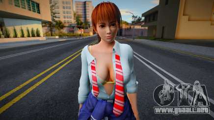 DOAXVV Kasumi Spring School Wear 1 para GTA San Andreas