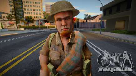 Call of Duty 2 British Soldiers 4 para GTA San Andreas