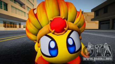 Burning Leo From Kirby Star Allies (yellow) para GTA San Andreas