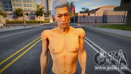 Jyungi Shirtless Yakuza para GTA San Andreas